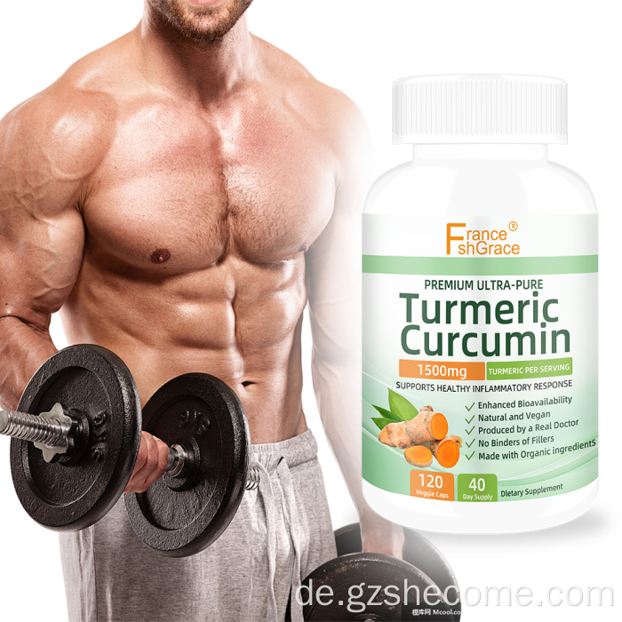 Kurkuma-Curcumin-Kapseln verhindern Krebs. Kurkuma-Kapseln